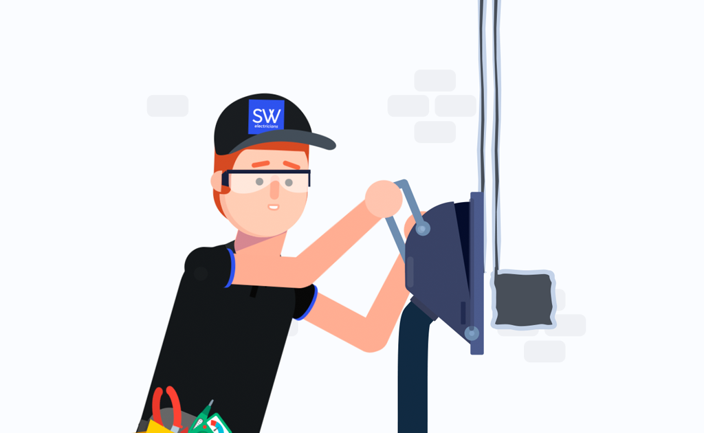 Rewiring a house or flat